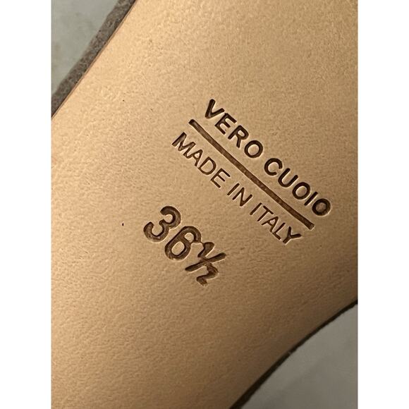 AGL Mary Kate Block Heel Sandals •36.5/ 6.5• Attilio Giusti Leombruni Suede $395 - Picture 10 of 11